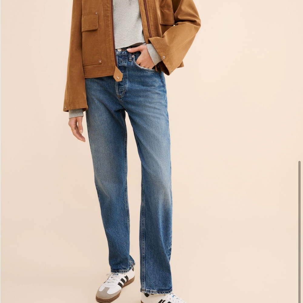 Agolde 90’s Mid-Rise Straight Jeans